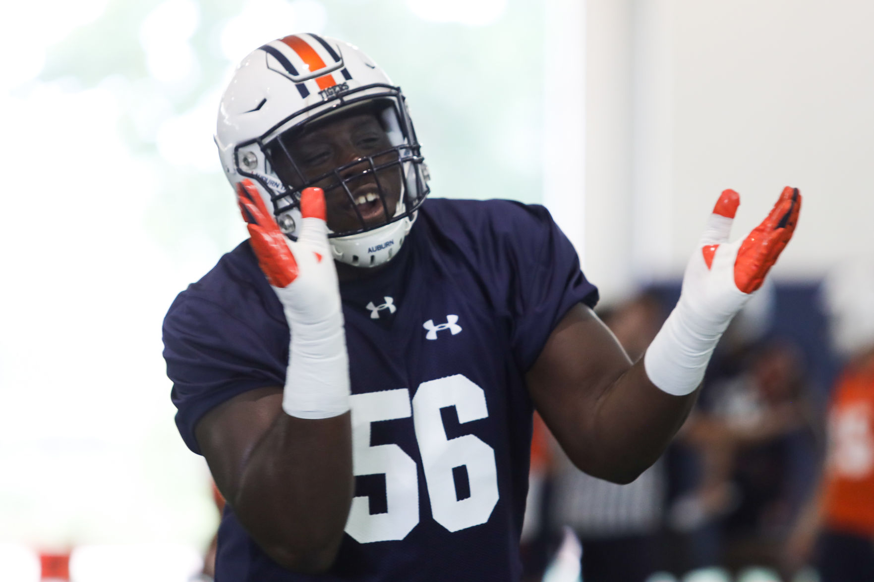 Auburn football first day of fall practice